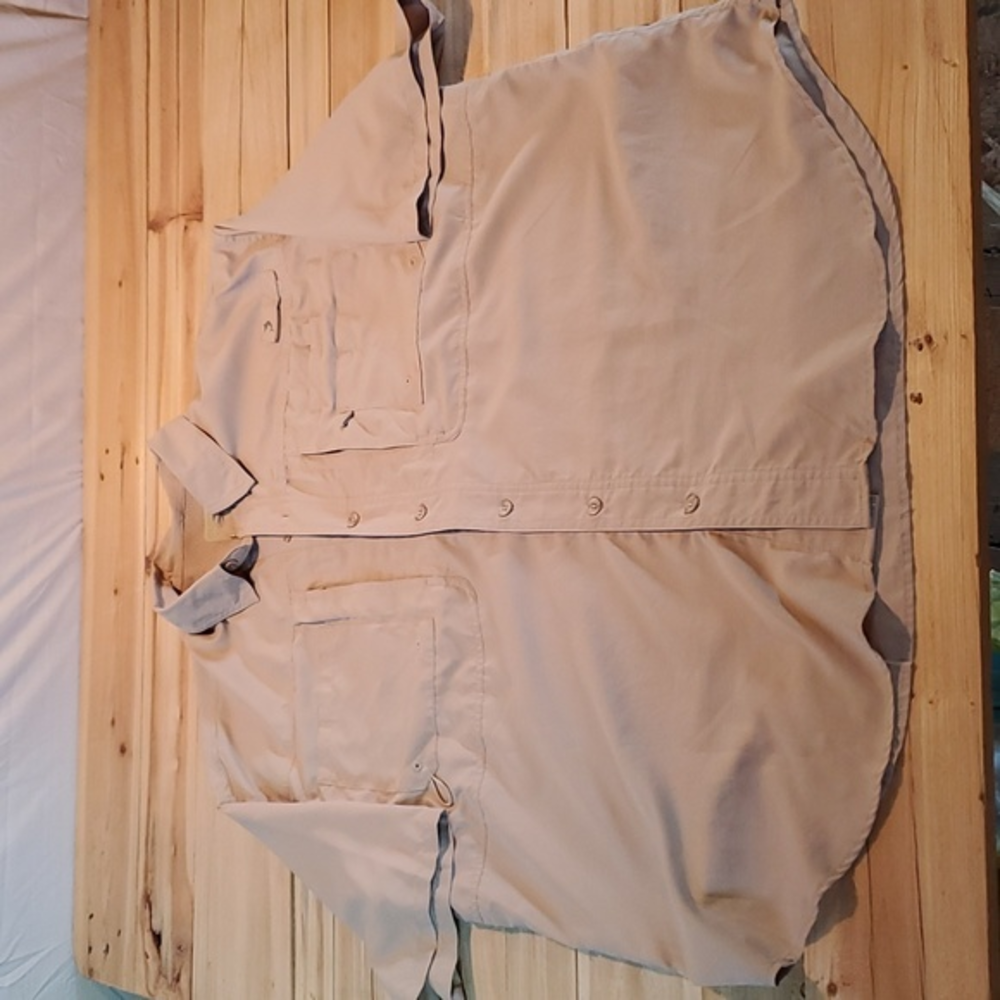Reel Legends Salt Water vented fishing shirt.